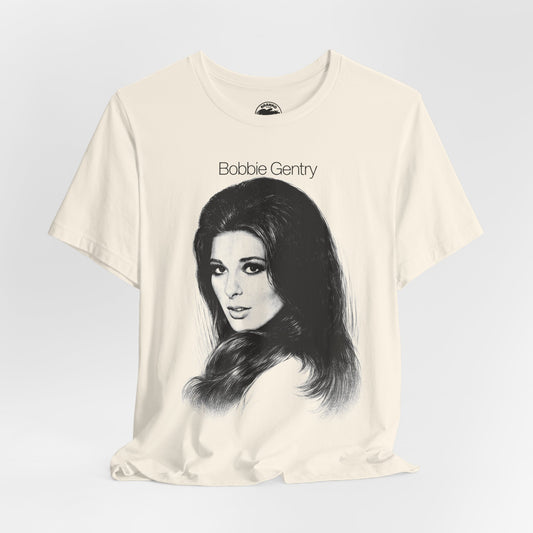 Bobbie Gentry (Oversized Portrait with Vintage Print Effect)