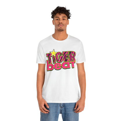 Tiger Beat (Replica Promo Shirt/80's and 90's Oversized Logo)