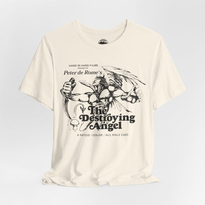 The Destroying Angel (Classic 70's Gay Adult Film/Replica Promo Shirt/Peter de Rome/Vintage Gay Porno)
