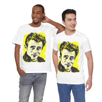 James Dean (Potrait with Vintage Punk Graphic)