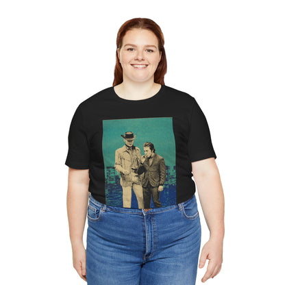 Midnight Cowboy (Graphic with Vintage Print Effect/Joe Buck and Ratso Rizzo/Midnight Cowboy Shirt)