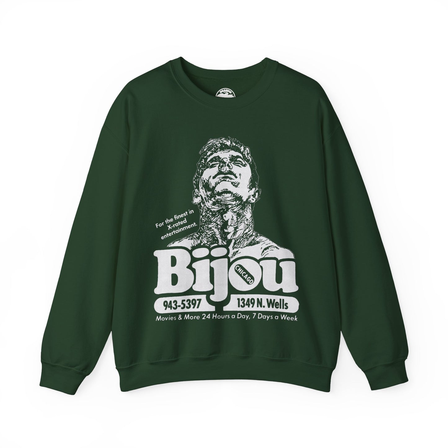 Bijou Theater Chicago Sweatshirt (Chicago Gay Porno Theater/1970-2015)