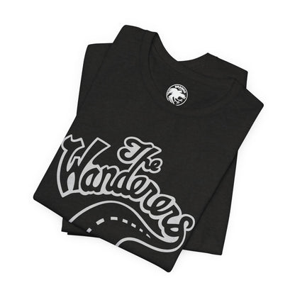 The Wanderers (Gang Jacket Logo in White with Vintage Print Effect)