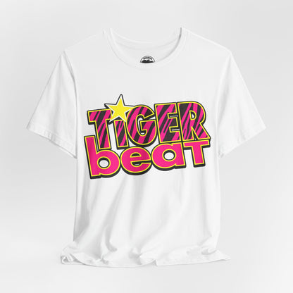 Tiger Beat (Replica Promo Shirt/80's and 90's Oversized Logo)