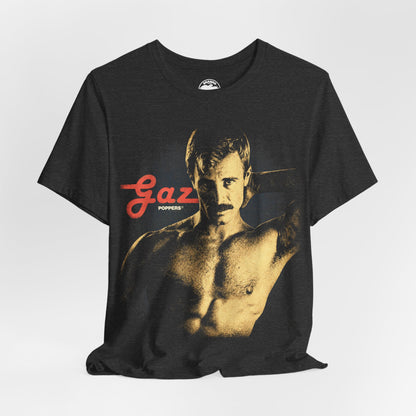 Gaz Poppers (80's Poppers Ad with Vintage Rock Tee Effect)