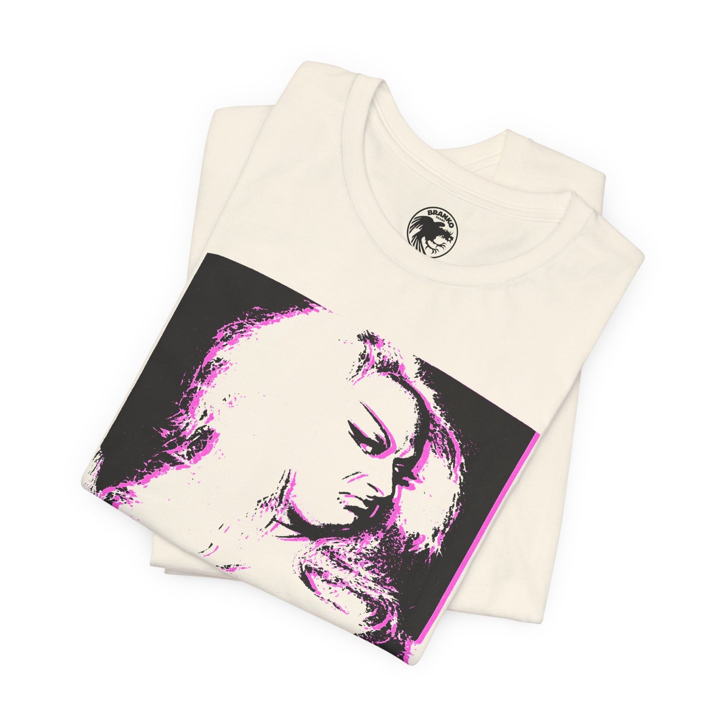 Divine (Replica 80's Promo tee with Vintage Pink Punk Trash Effect)
