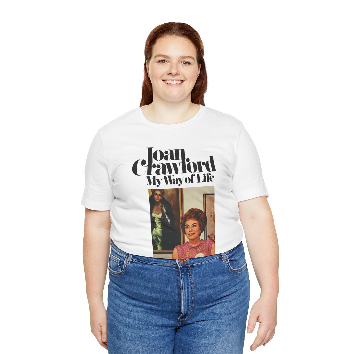 Joan Crawford (My Way of Life Cover Art Tee/1971)