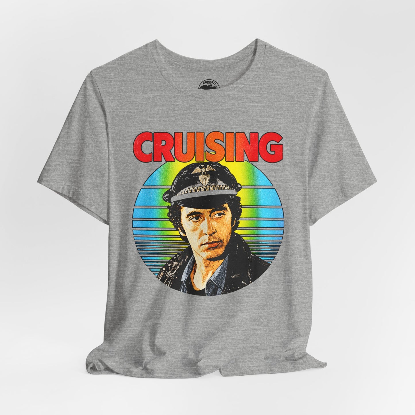 Cruising (70's Style Graphic with Vintage Print Effect/Al Pacino/William Friedkin)
