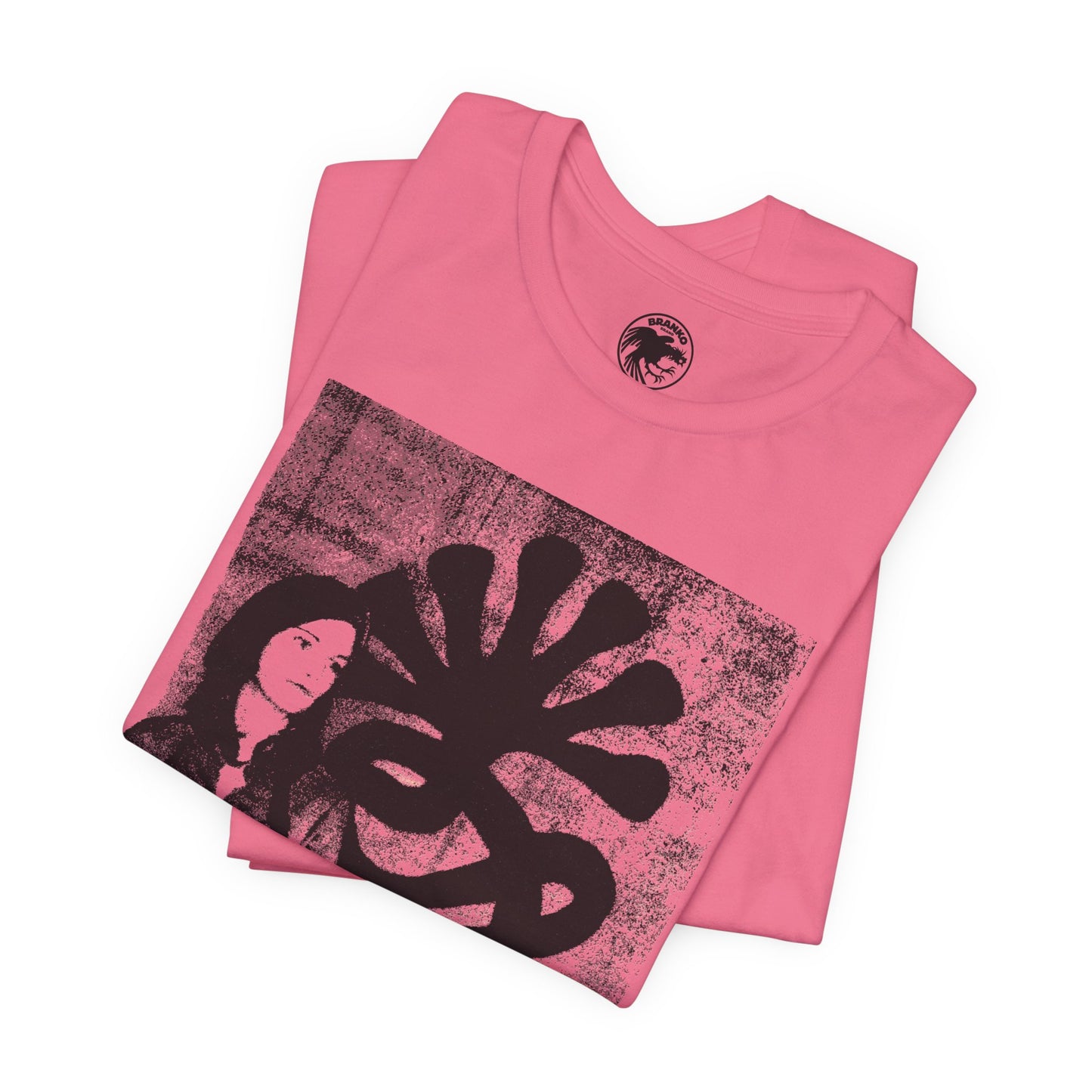 Patty Hearst as "Tania" (Graphic with Vintage Print Effect)