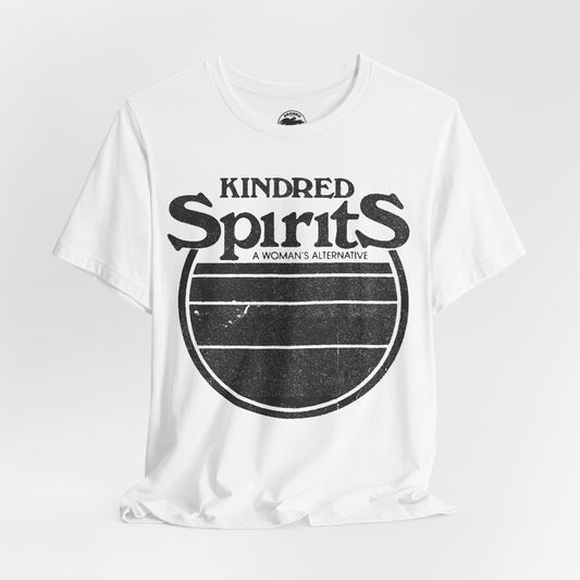 Kindred Spirits (Houston Lesbian Bar/1980-1989/Logo with Vintage Print Effect)