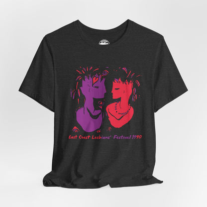 East Coast Lesbians' Festival (Replica 1990 Promo Shirt)