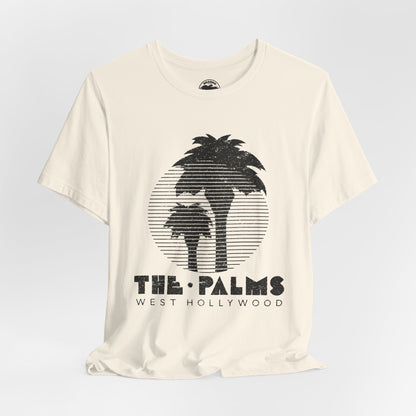 The Palms (West Hollywood Lesbian Bar/1967-2013/Graphic with Vintage Print Effect)