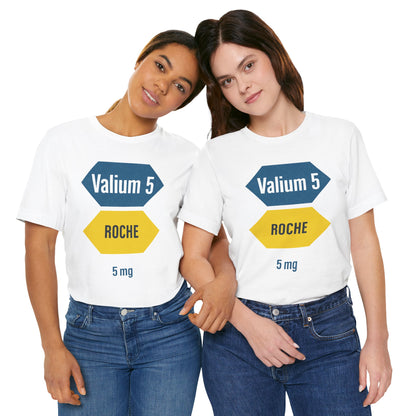 Valium (70's Label with Vintage Print Effect/Valium Shirt)