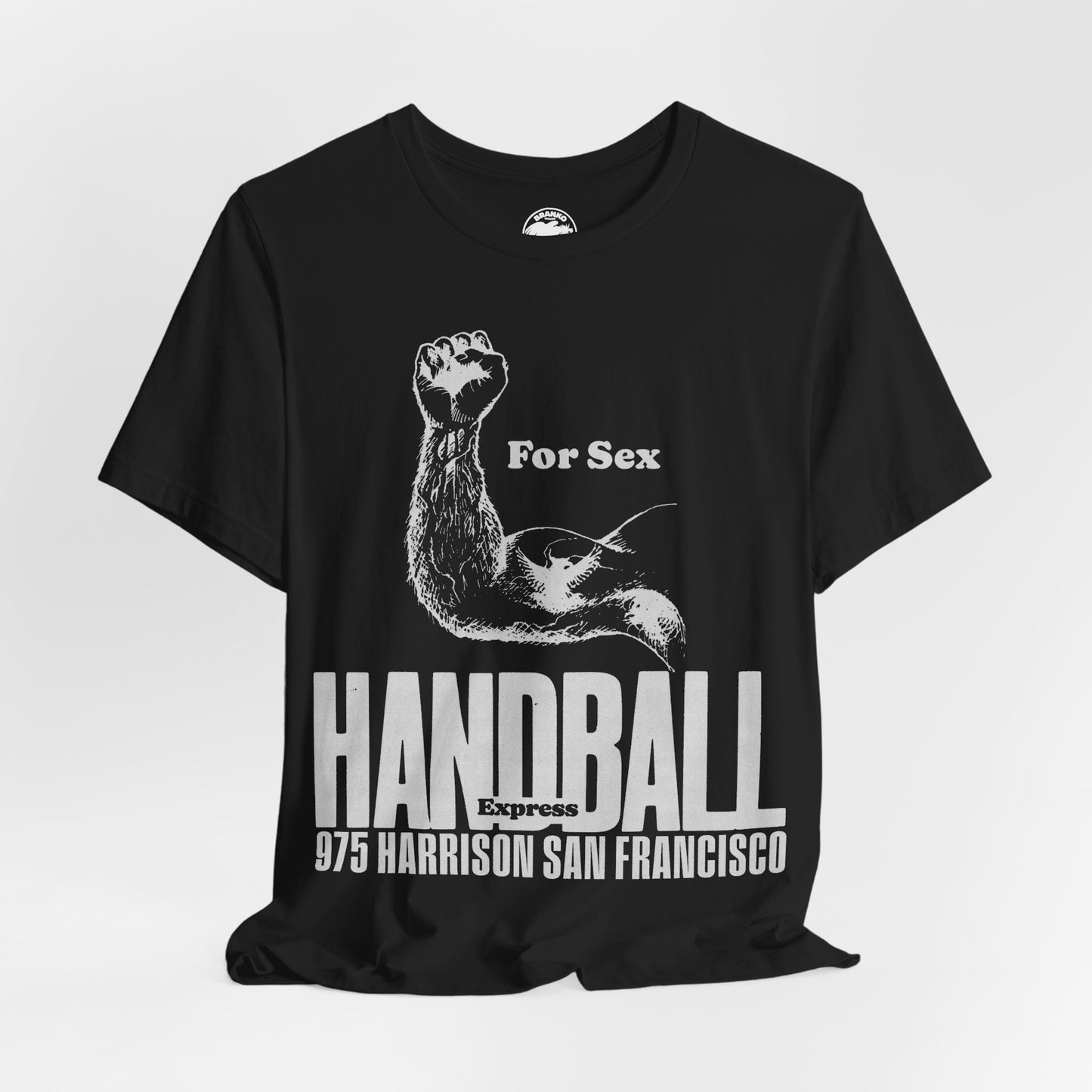 Handball Express Logo (San Francisco Gay Bathhouse and Sex Club/70's and 80's)
