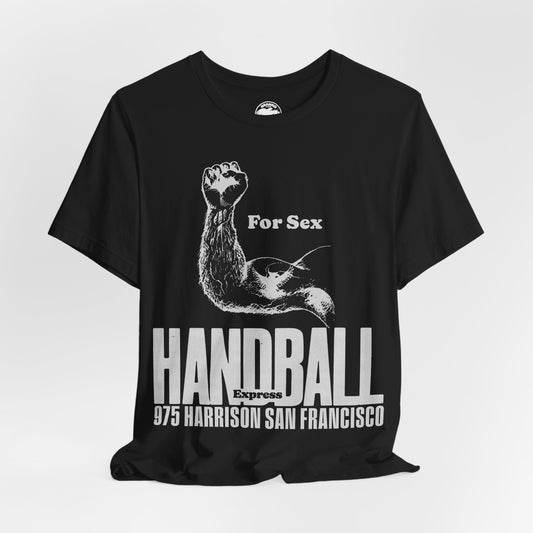 Handball Express Logo (San Francisco Gay Bathhouse and Sex Club/70's and 80's)