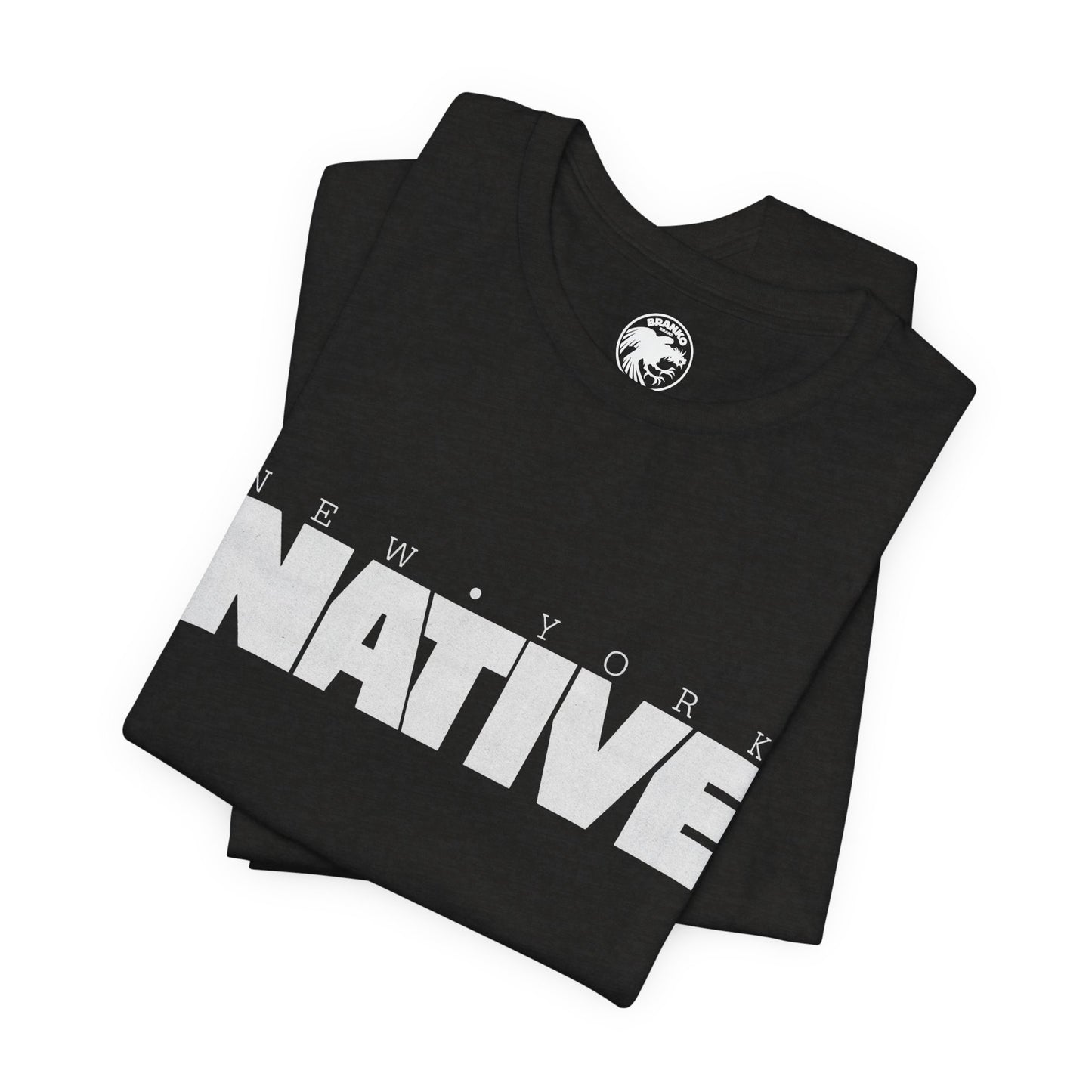 New York Native (Replica Promo T-Shirt with Vintage Print Effect/New York Gay Newspaper)