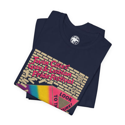 Twin Cities Gay & Lesbian Pride Festival (Replica Minneapolis St. Paul Souvenir Tee/1990)