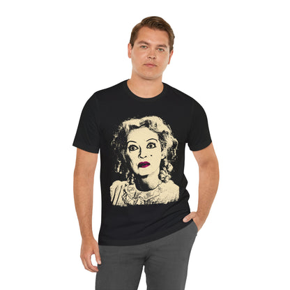 What Ever Happened to Baby Jane? (Graphic with Vintage Print Effect/Bette Davis as Baby Jane)