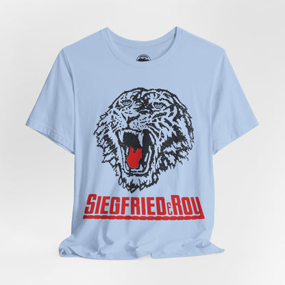 Siegfried & Roy  (Merch Label Tiger with Vintage Print Effect)
