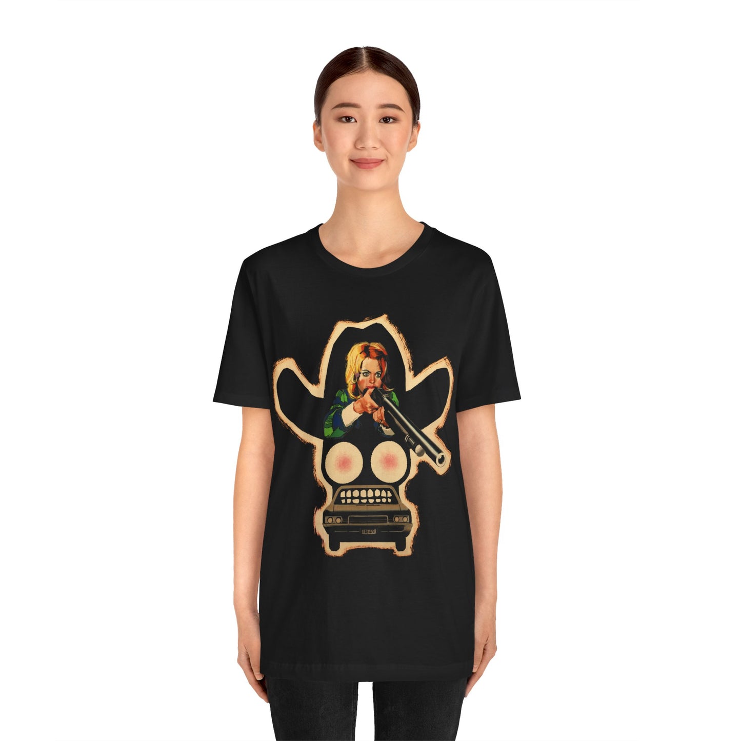 The Sugarland Express (Poster Art Painting with Vintage Print Effect/Goldie Hawn/Spielberg)