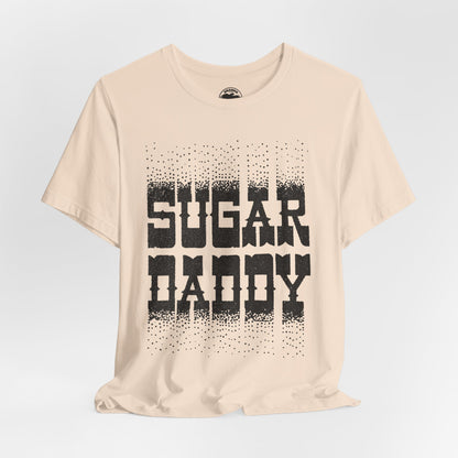 Sugar Daddy (Replica 70's Iron on Transfer Graphic with Vintage Print Effect/Gay Daddy)