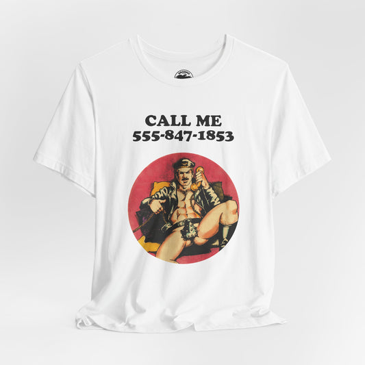 Call Me (Personalize with Your Number/Etienne Leather Man)