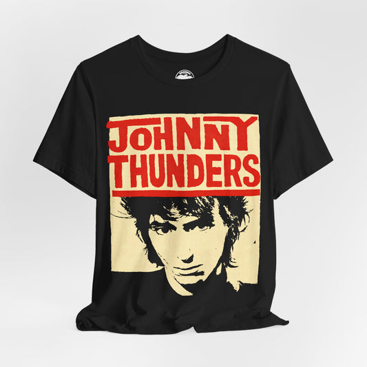 Johnny Thunders (Oversized Graphic with Vintage Print Effect)