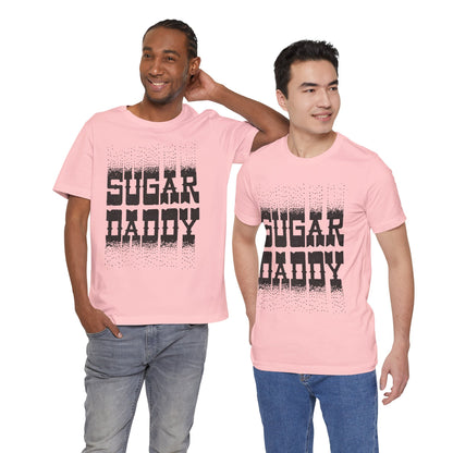 Sugar Daddy (Replica 70's Iron on Transfer Graphic with Vintage Print Effect/Gay Daddy)