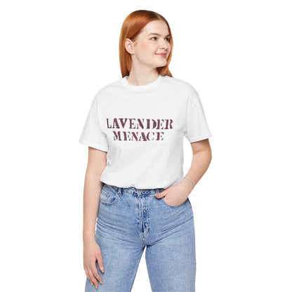 Lavender Menace (Replica Lesbian Protest Tee)