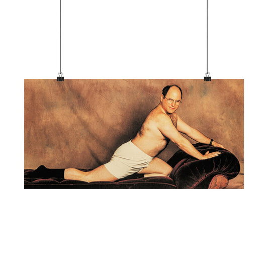 The Timeless Art of Seduction (George Costanza Glamour Photo/Seinfeld Poster)