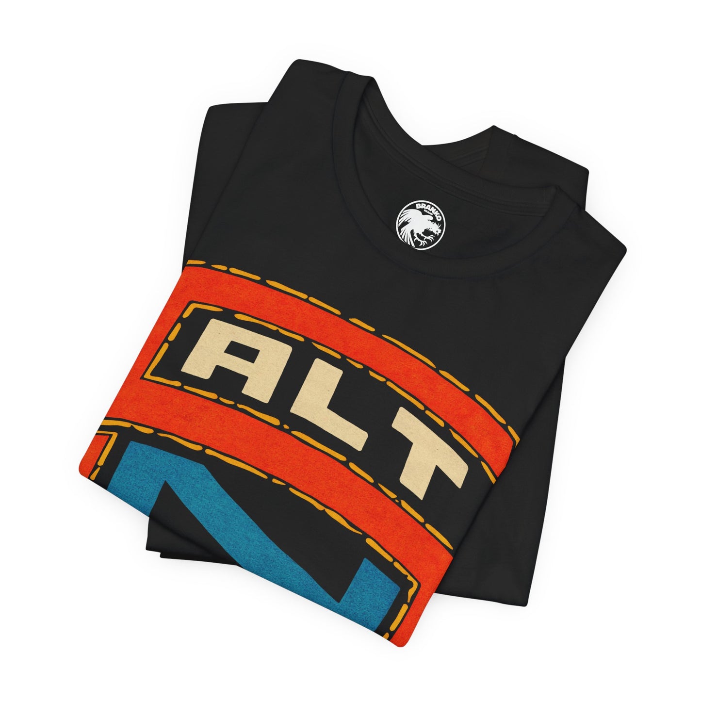 Salt-N-Pepa (Replica Promo T-Shirt/Late ’80s Early ’90s Hip Hop/Oversized Logo with Vintage Print Effect)