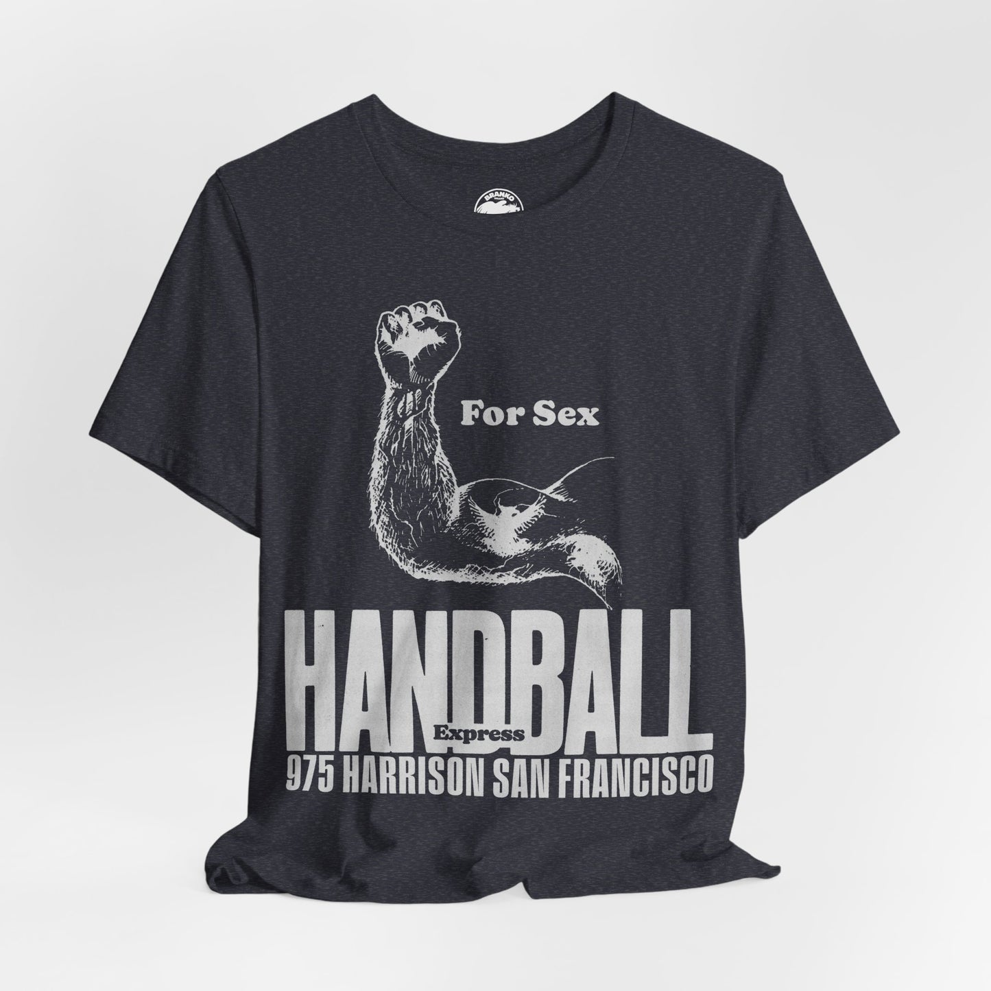 Handball Express Logo (San Francisco Gay Bathhouse and Sex Club/70's and 80's)