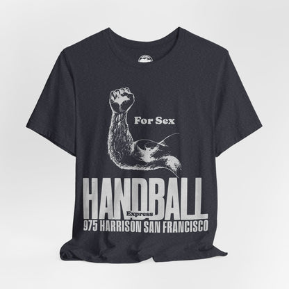 Handball Express Logo (San Francisco Gay Bathhouse and Sex Club/70's and 80's)