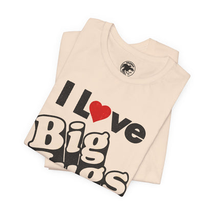 I Love Big Jugs (Replica 70's Novelty Shirt)