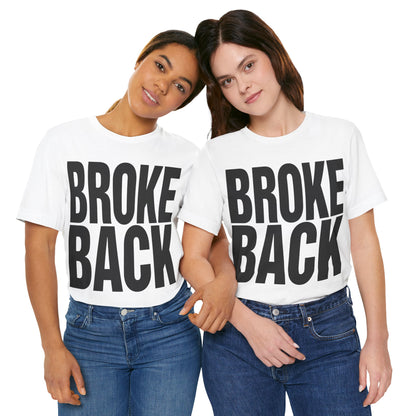 Brokeback (Katharine Hamnett Style Oversized Graphic)