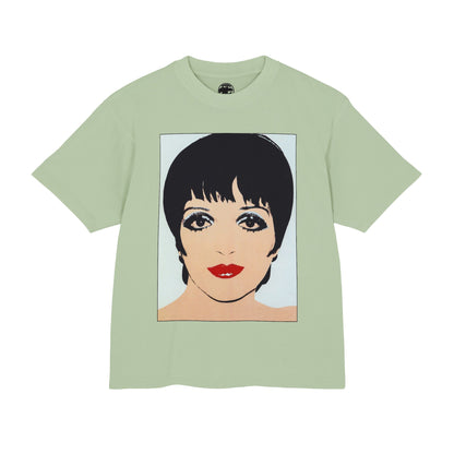 Liza Minnelli (Special Edition Boxy Heavy Tee/260 GSM/100% Combed Cotton/Andy Warhol Lithograph/1979))