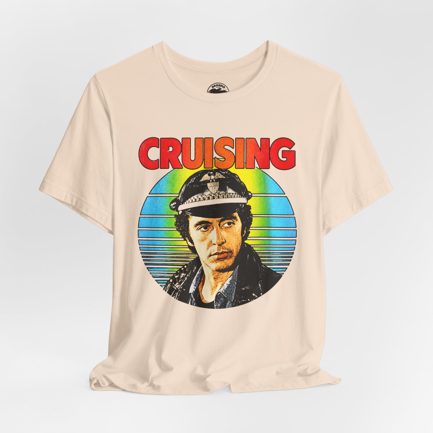 Cruising (70's Style Graphic with Vintage Print Effect/Al Pacino/William Friedkin)