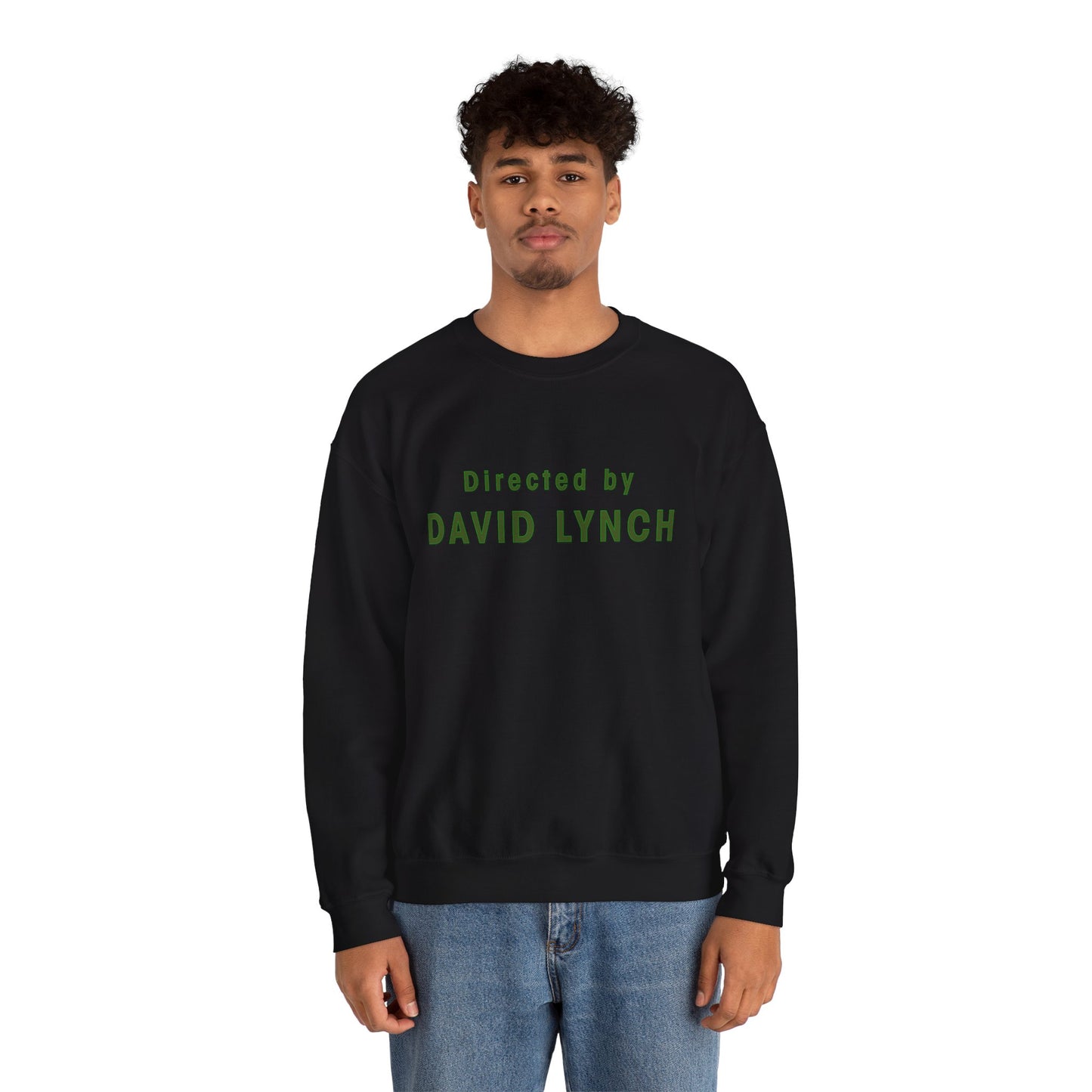 Directed by David Lynch Sweatshirt (Twin Peaks Font/David Lynch Shirt)