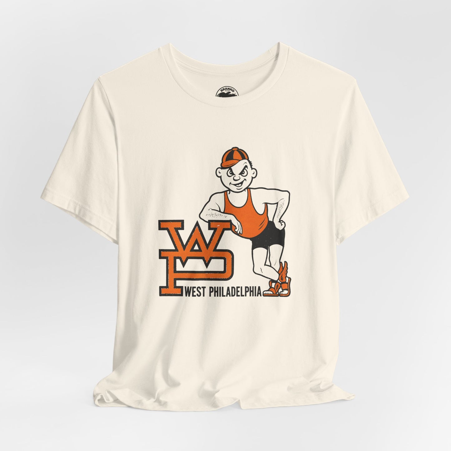 West Philadelphia High School Speedboy (Vintage 50's Mascot/Vintage Philadelphia)
