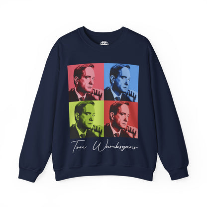 Tom Wambsgans (Warhol Style Portrait with Vintage Print Effect/Succession Shirt)