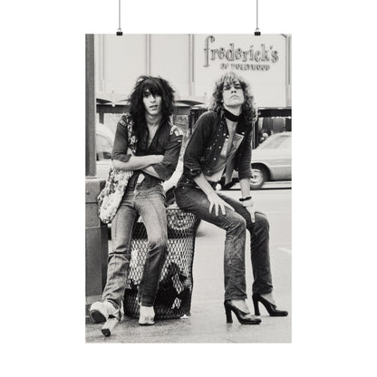 Johnny Thunders and David Johansen (New York Dolls Poster)
