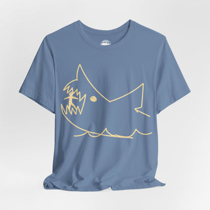 Jaws Shark on Chalkboard (Jaws Shark/Jaws Shirt)