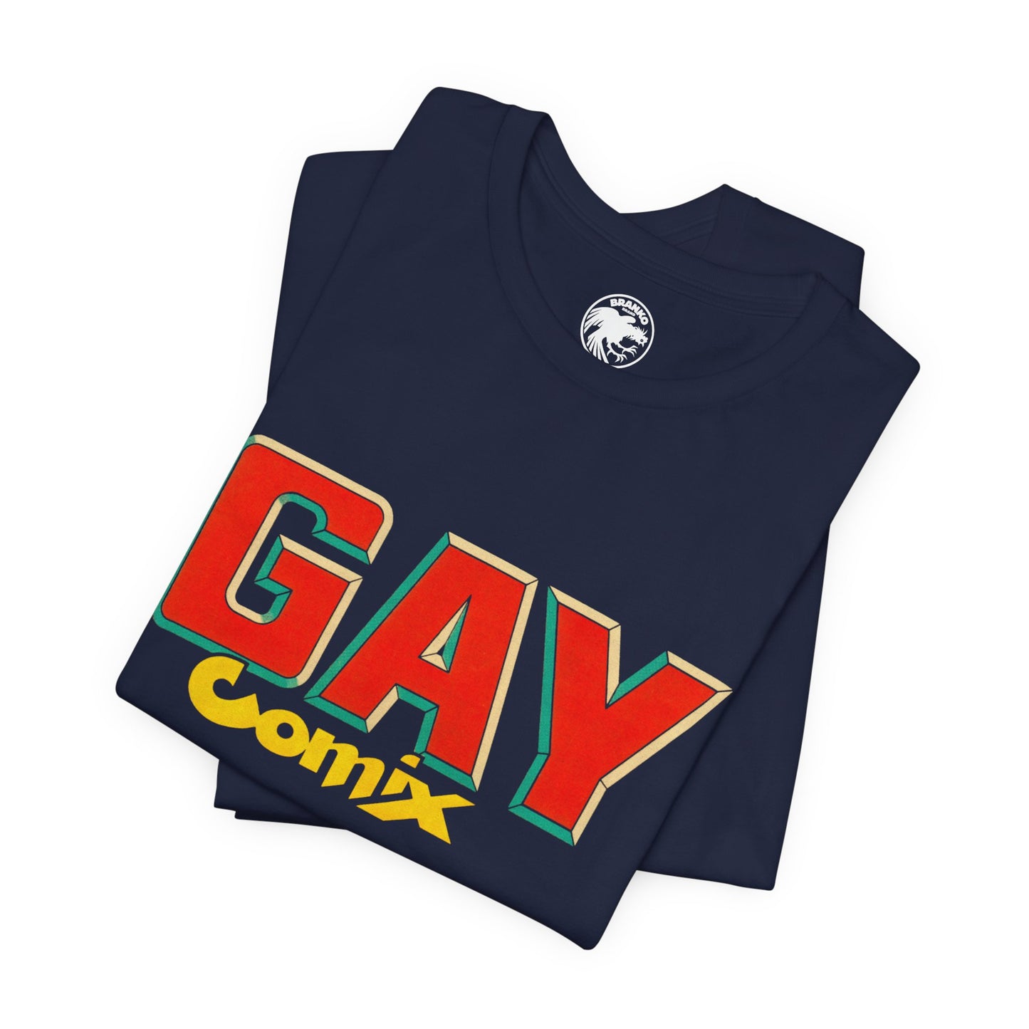 Gay Comix (Replica Early 80's Promo Shirt)
