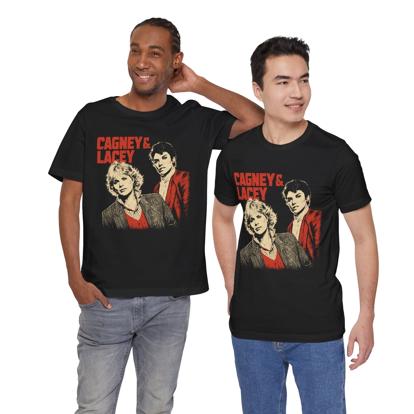 Cagney & Lacey (Vintage 80's Style Rock Tee)