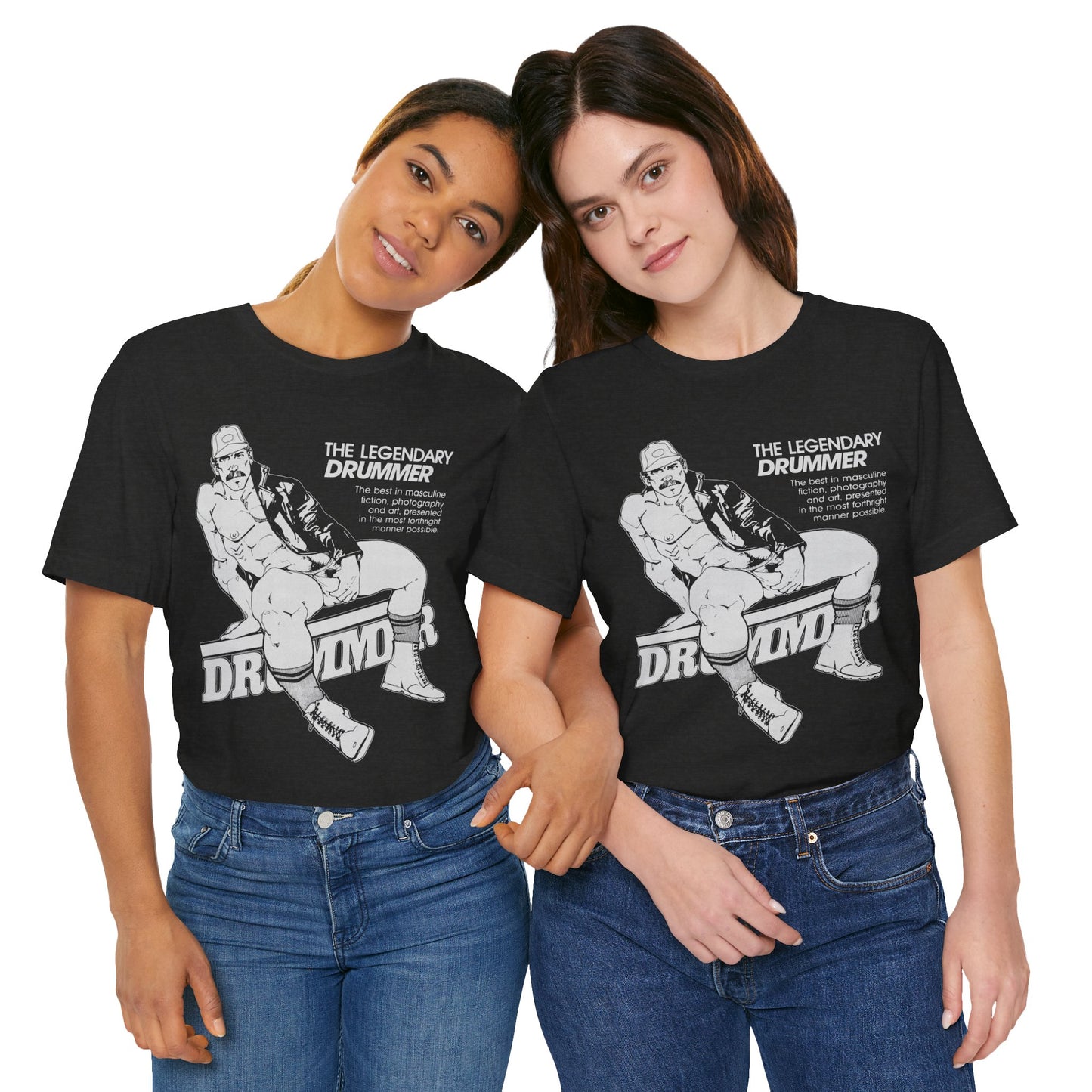 Drummer Magazine (Early 80's Replica Promo Tee)