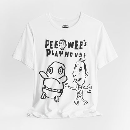 Pee Wee's Playhouse (Replica 80's Fan Club Shirt/Pee Wee Herman and Chairry/Gary Panter)
