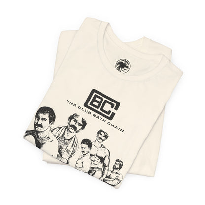 The Club Bath Chain (Replica 70's Souvenir T-Shirt/Gay Bathhouse Chain)