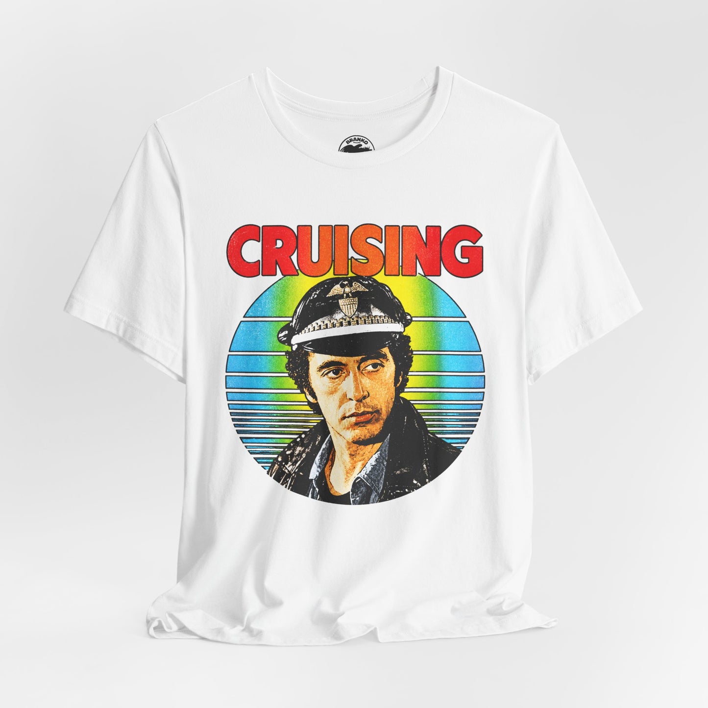 Cruising (70's Style Graphic with Vintage Print Effect/Al Pacino/William Friedkin)
