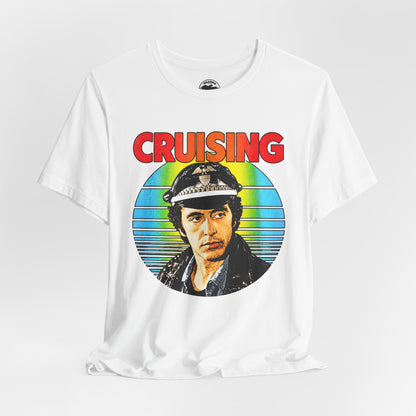 Cruising (70's Style Graphic with Vintage Print Effect/Al Pacino/William Friedkin)