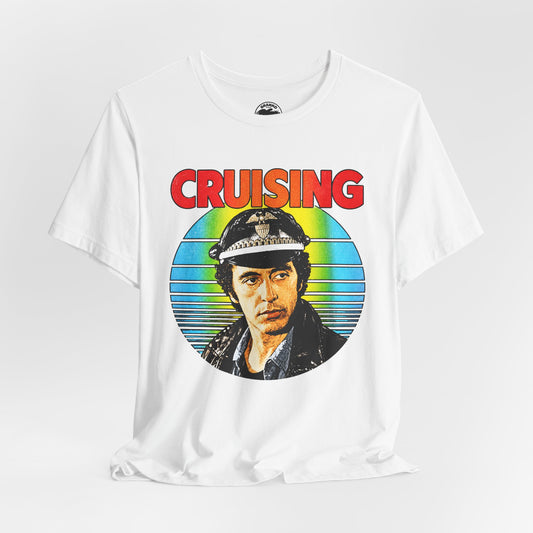 Cruising (70's Style Graphic with Vintage Print Effect/Al Pacino/William Friedkin)